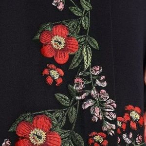 ted baker siliia kirstenbosch embroidered wrap dress